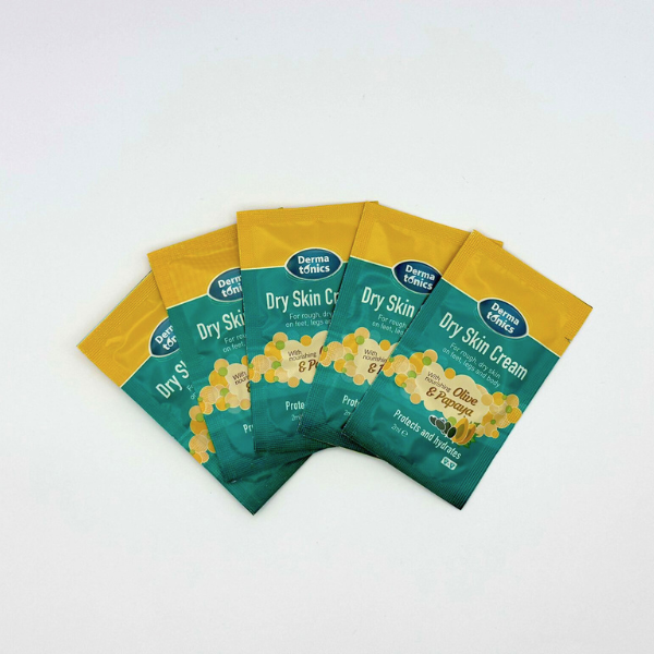 50 x Natural Care Dry Skin Cream Sample Sachet 2ml