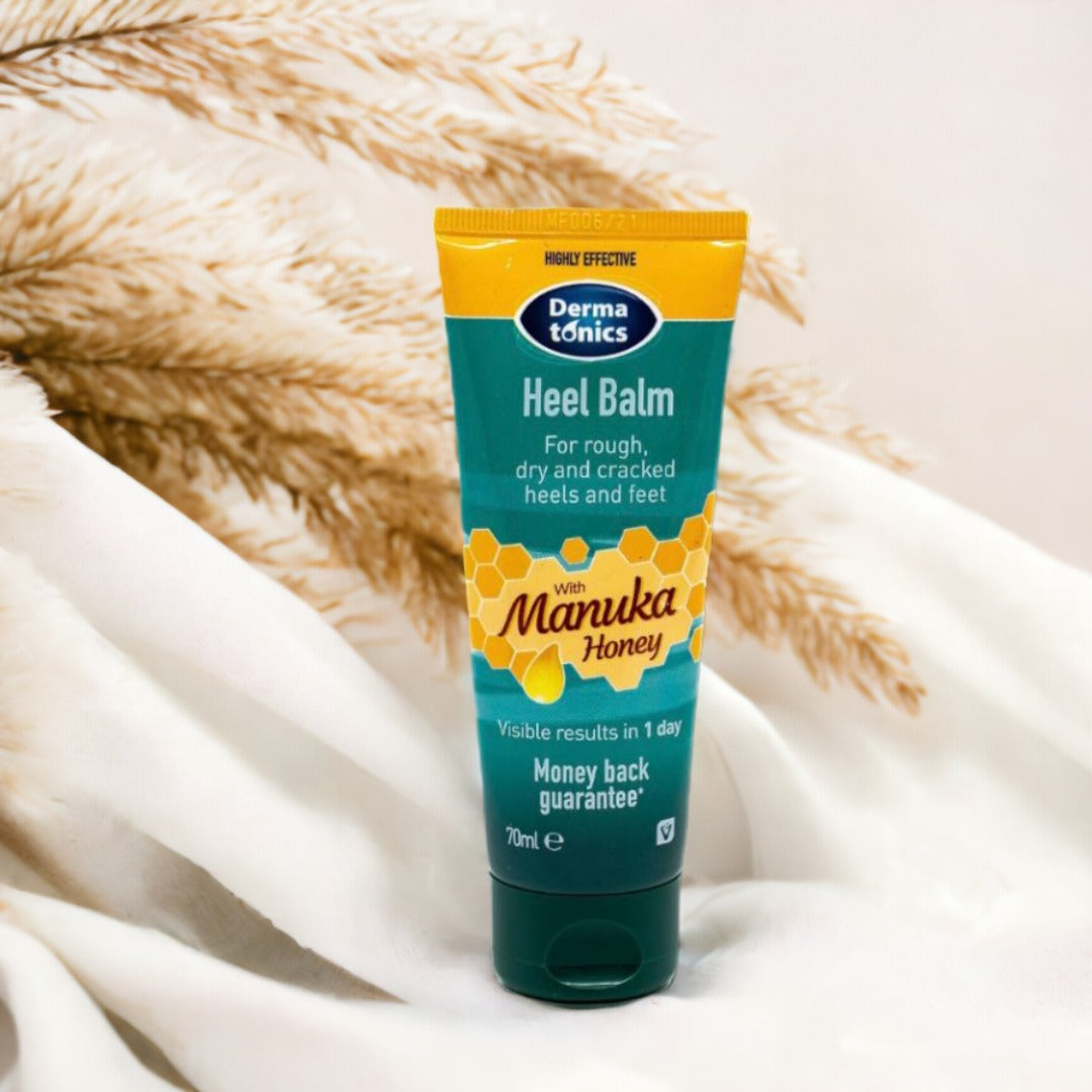 Heel Balm with Manuka Honey Results in 1 day for dry cracked