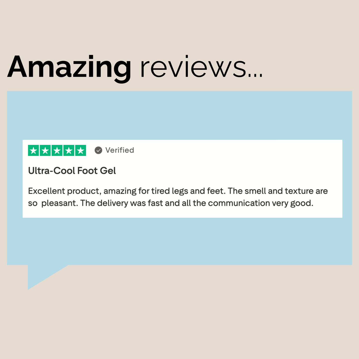 Ultra-Cool Foot Gel 70ml