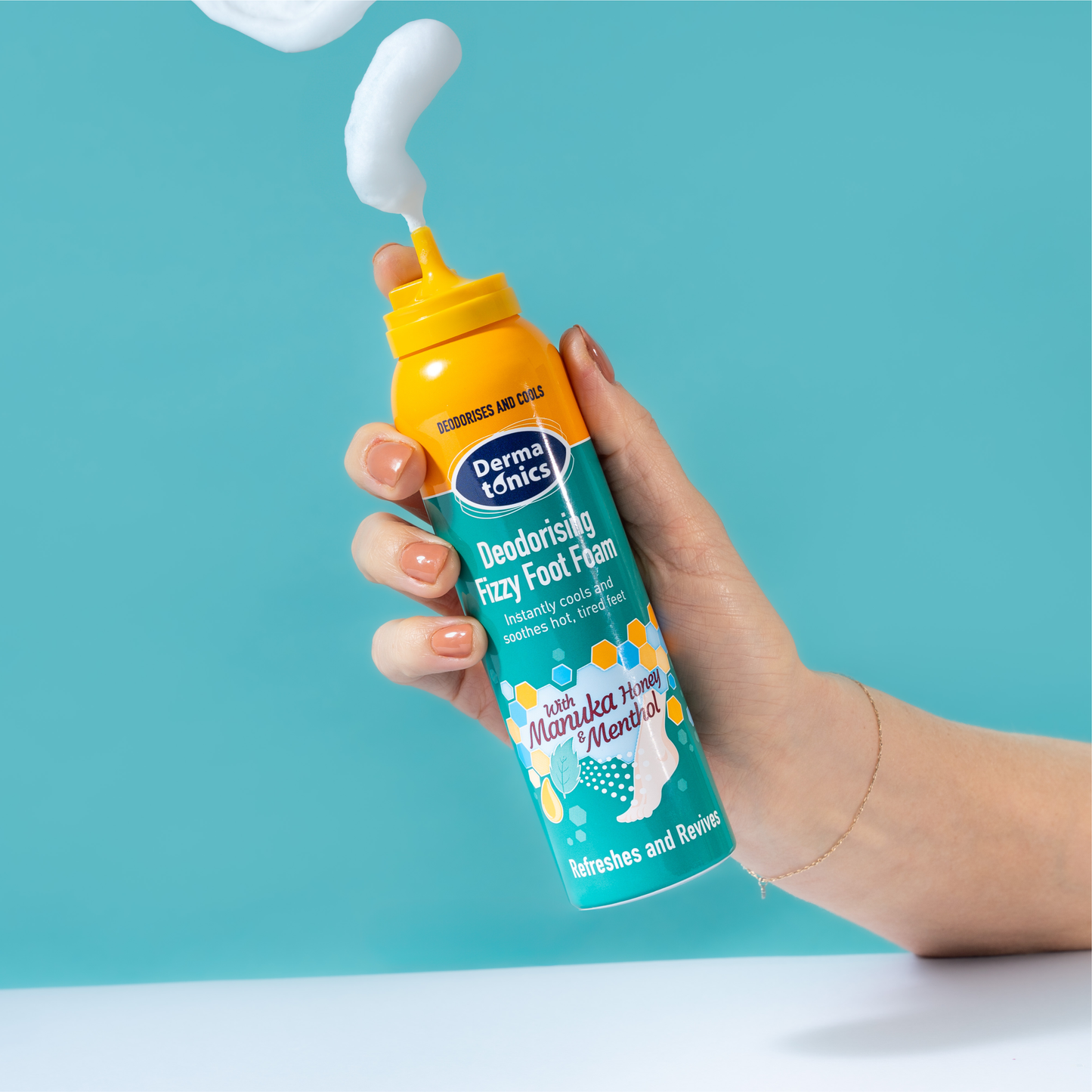 Deodorising Fizzy Foot Foam