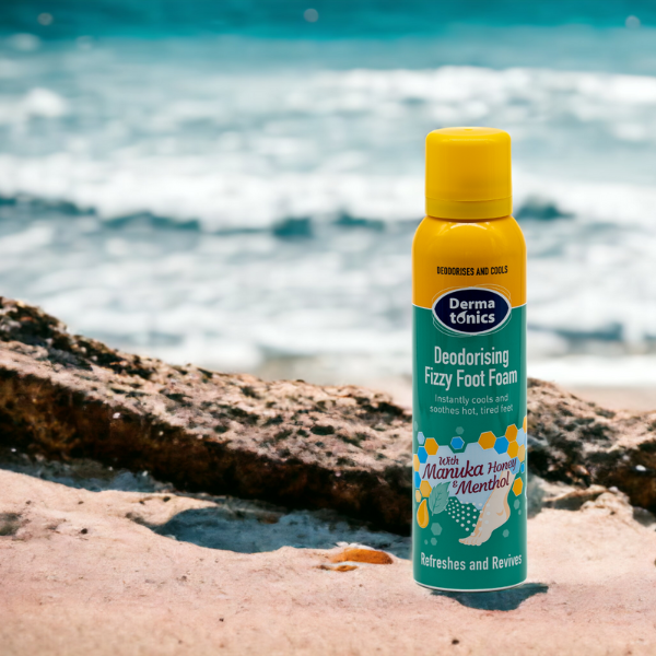 Deodorising Fizzy Foot Foam - Natural Care
