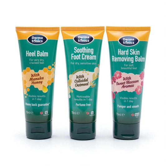 Foot Care Trio Pack 70ml - Natural Care
