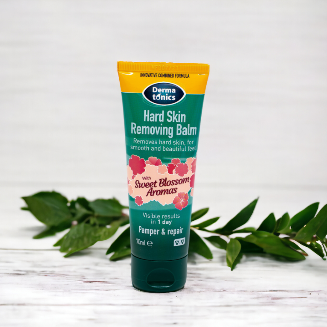 Hard Skin Removing Balm with Sweet Blossom Aromas Dermatonics