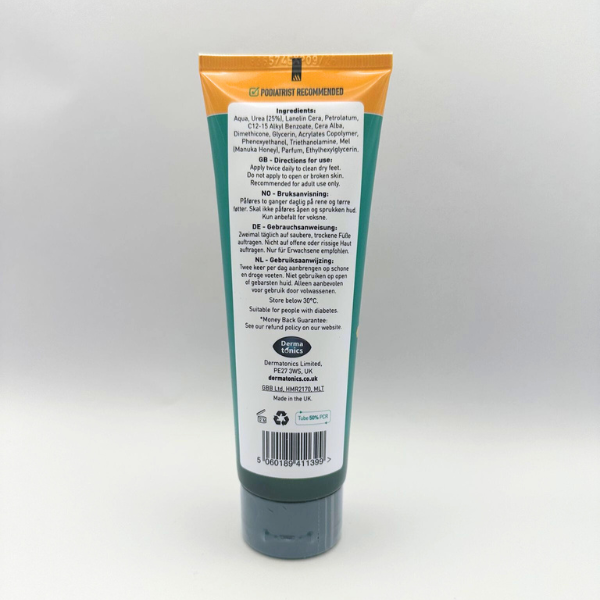 Heel Balm with Manuka Honey 125ml - Natural Care