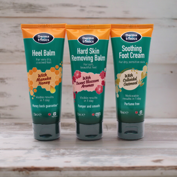 Foot Care Trio Pack 70ml - Natural Care