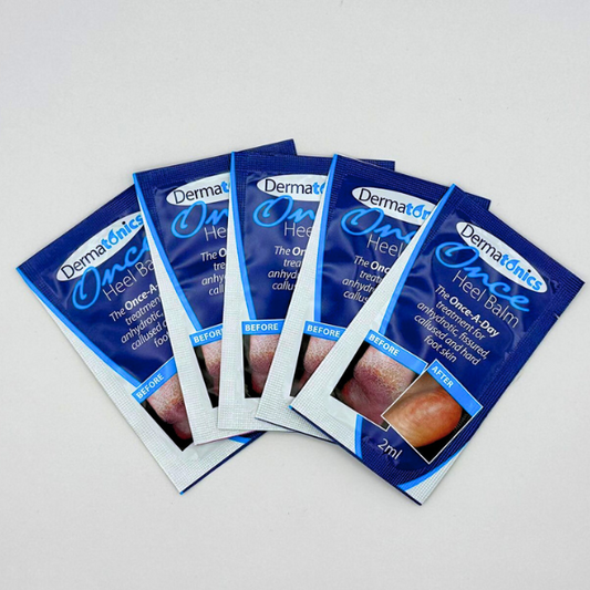 100 x Once Heel Balm Sachet 2ml