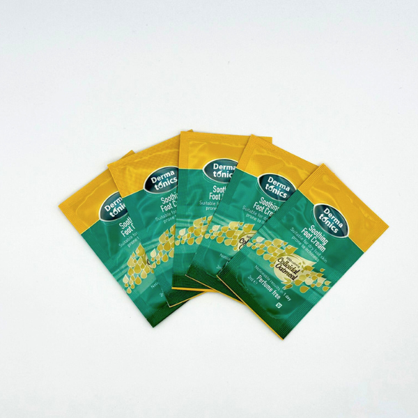 100 x Natural Care Soothing Foot Cream Sample Sachet 2ml